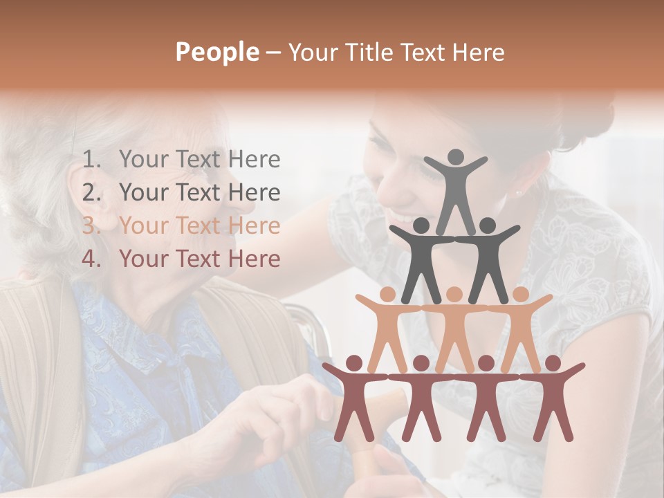 Indoors Old Unwell PowerPoint Template