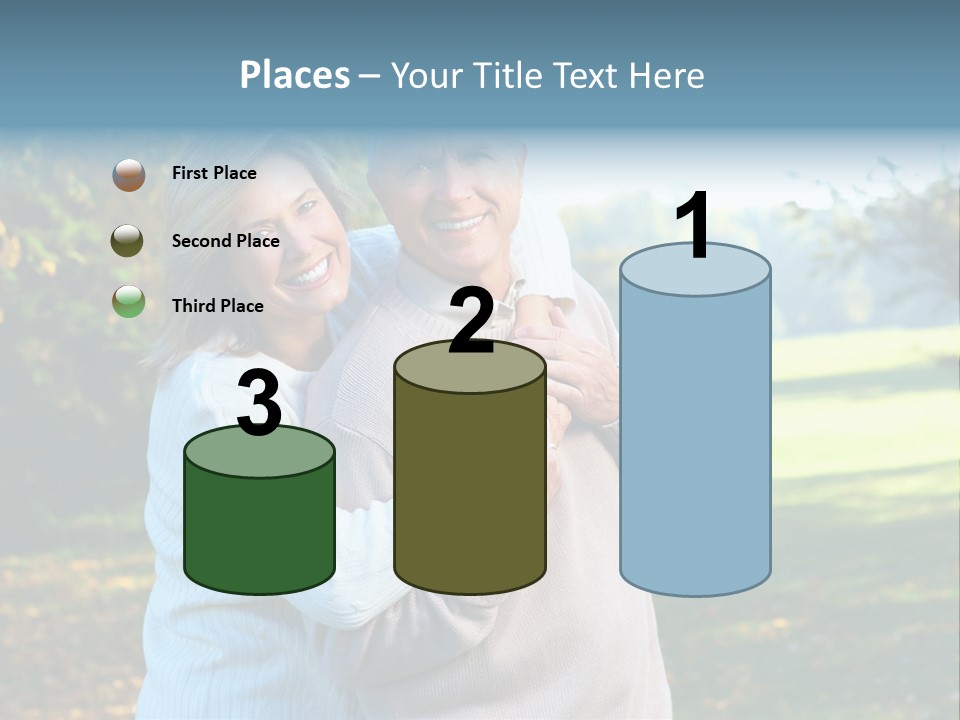 Whiten Park Healthy PowerPoint Template