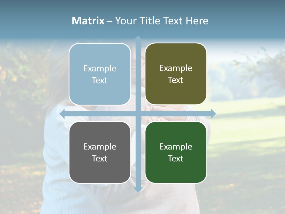 Whiten Park Healthy PowerPoint Template