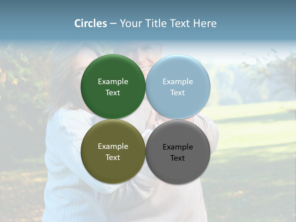 Whiten Park Healthy PowerPoint Template