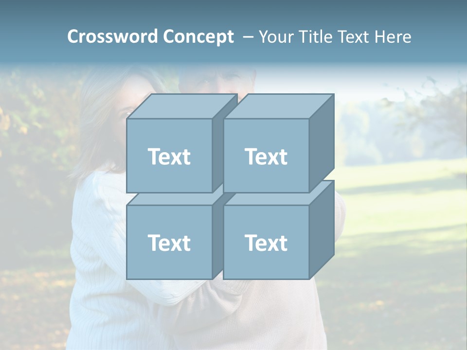 Whiten Park Healthy PowerPoint Template