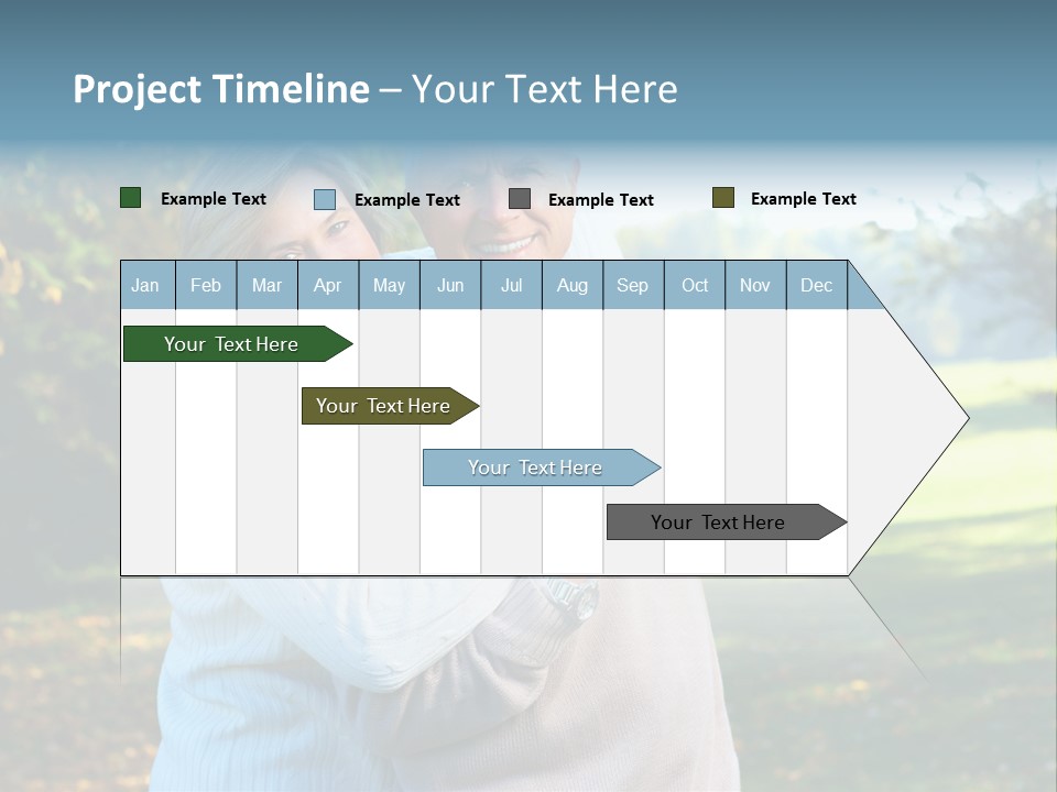 Whiten Park Healthy PowerPoint Template