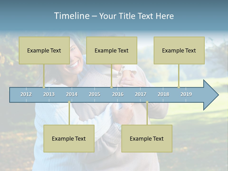 Whiten Park Healthy PowerPoint Template