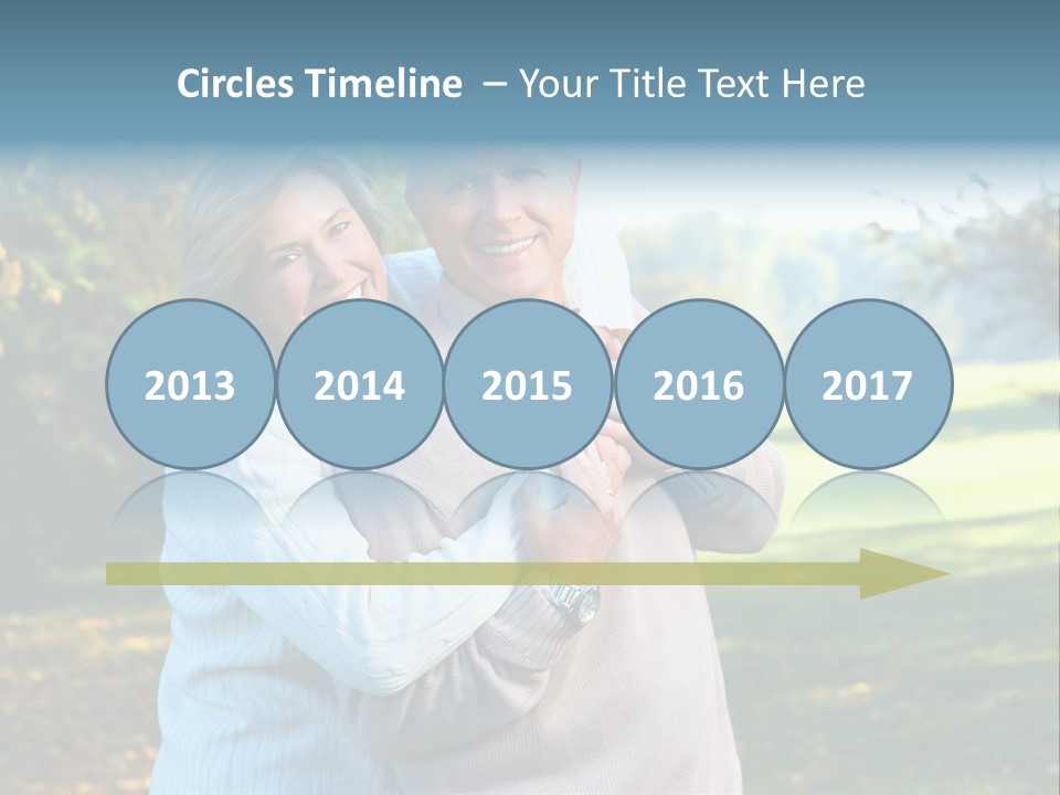 Whiten Park Healthy PowerPoint Template