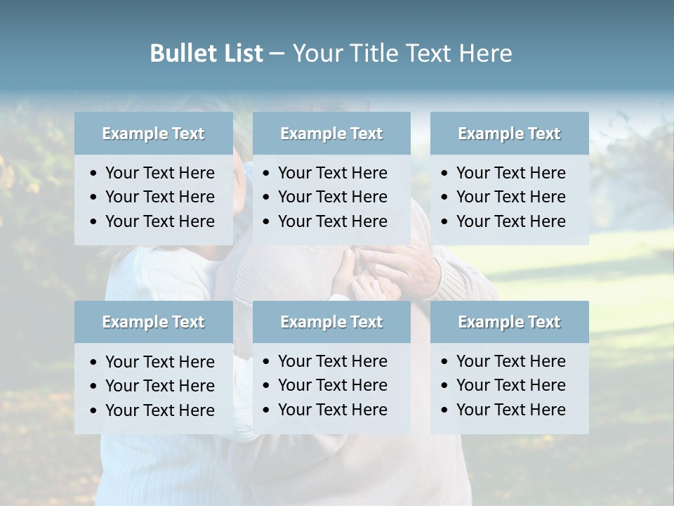 Whiten Park Healthy PowerPoint Template