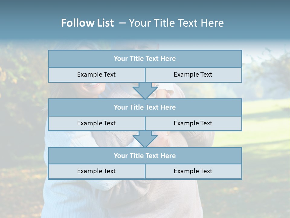 Whiten Park Healthy PowerPoint Template