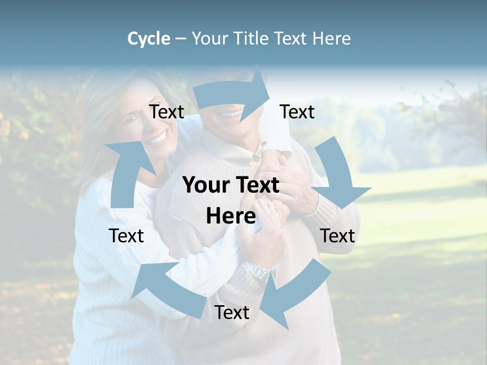 Whiten Park Healthy PowerPoint Template