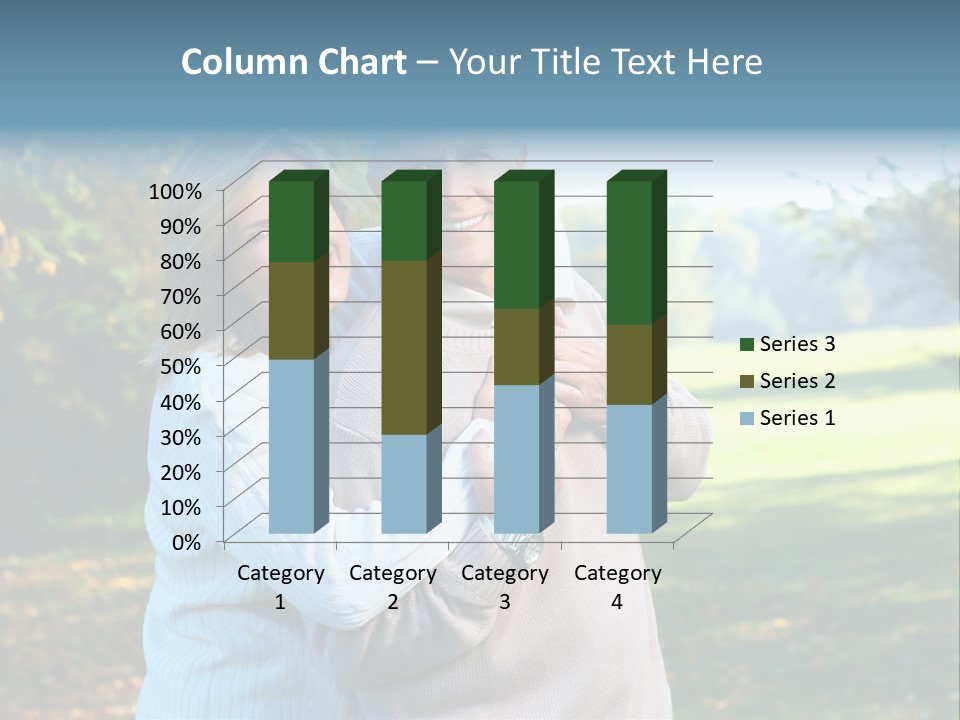 Whiten Park Healthy PowerPoint Template