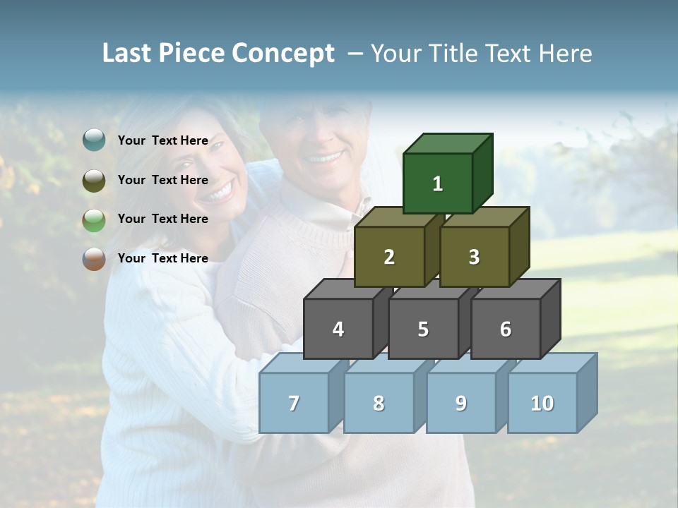 Whiten Park Healthy PowerPoint Template