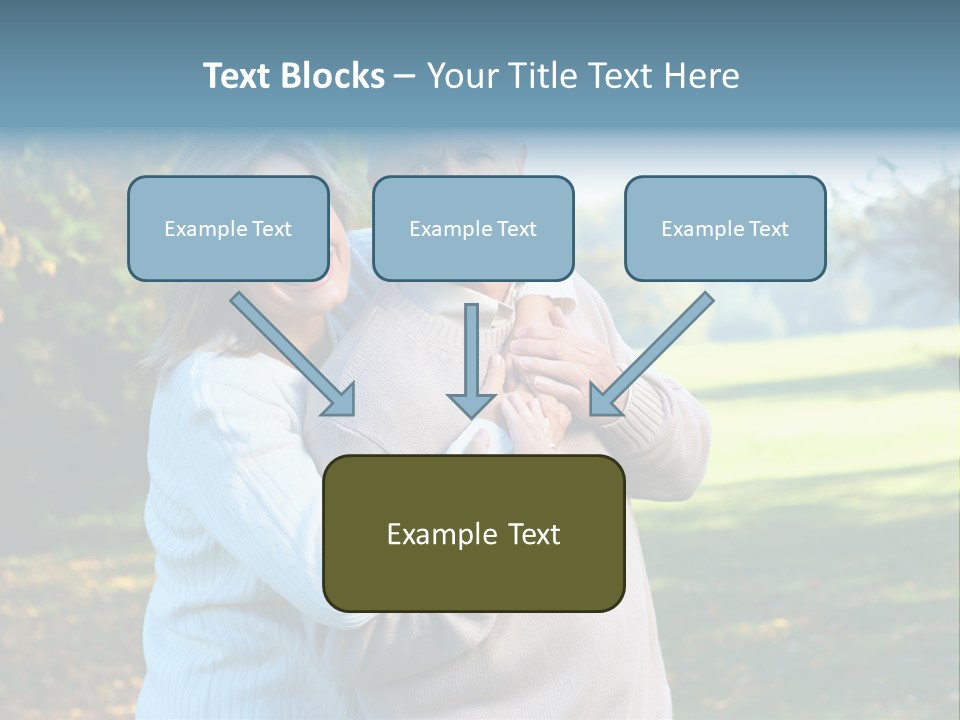 Whiten Park Healthy PowerPoint Template