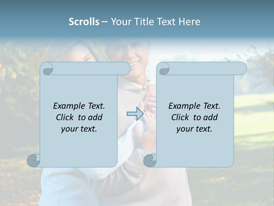 Whiten Park Healthy PowerPoint Template
