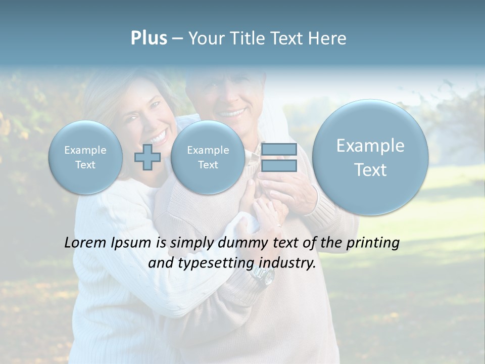 Whiten Park Healthy PowerPoint Template