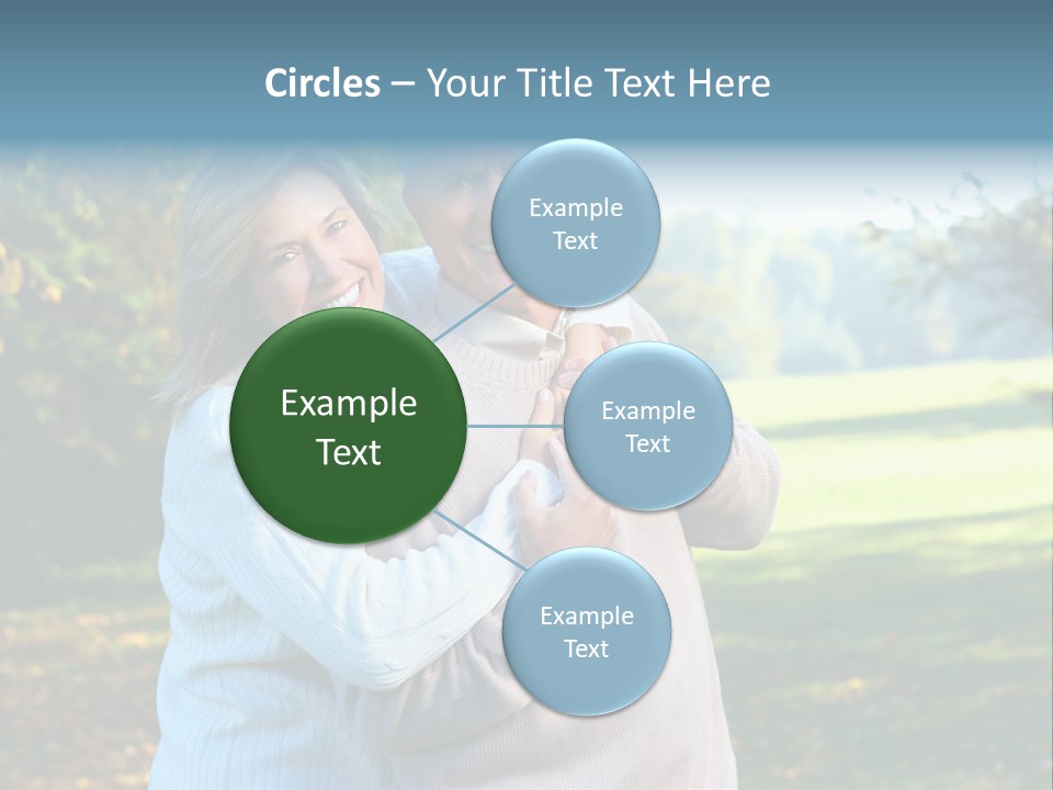 Whiten Park Healthy PowerPoint Template