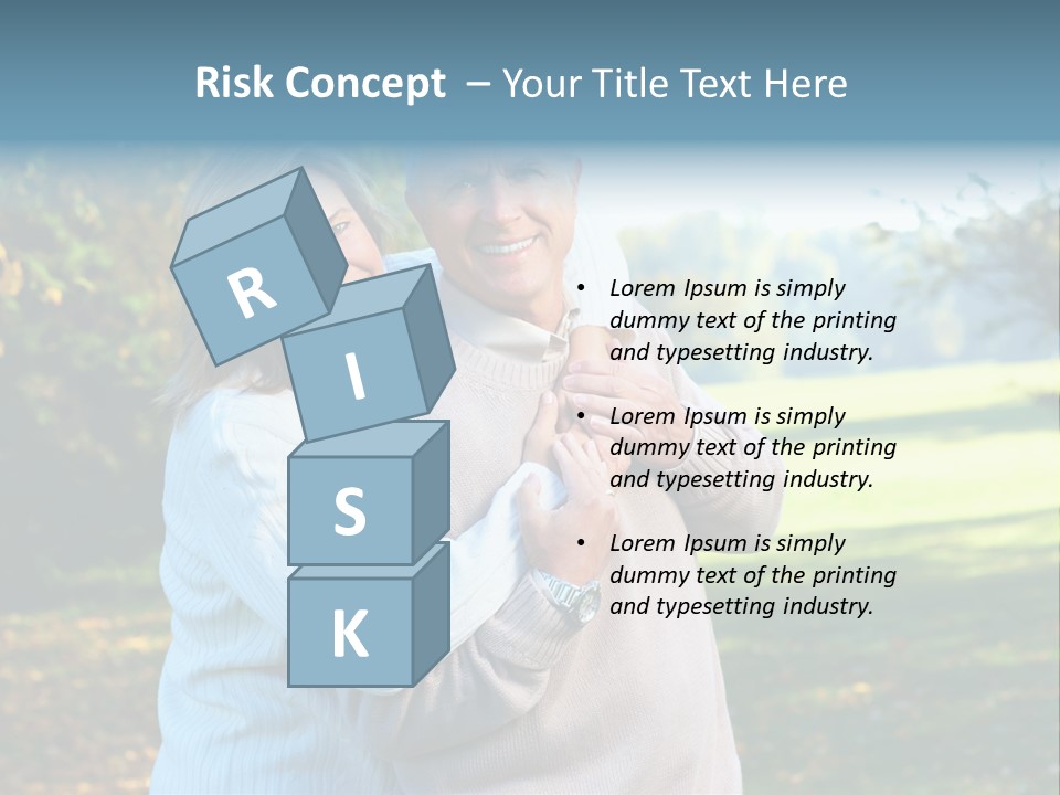 Whiten Park Healthy PowerPoint Template