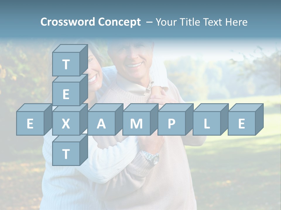 Whiten Park Healthy PowerPoint Template