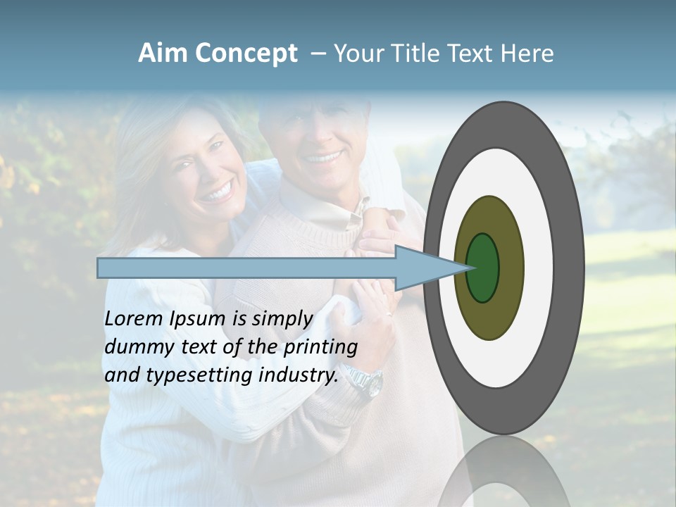 Whiten Park Healthy PowerPoint Template