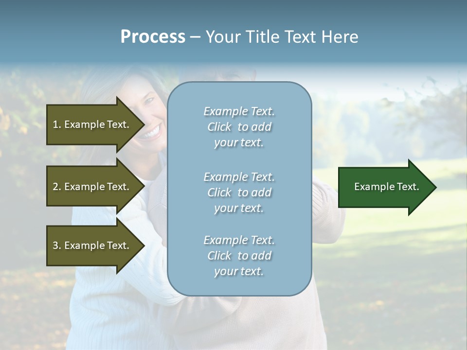 Whiten Park Healthy PowerPoint Template