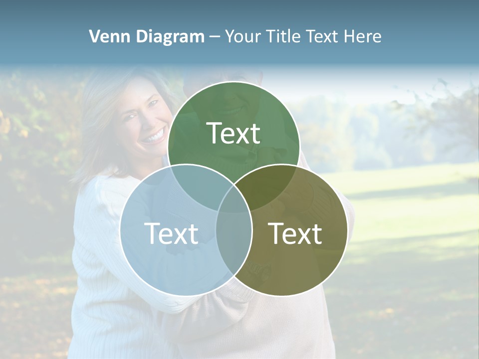 Whiten Park Healthy PowerPoint Template