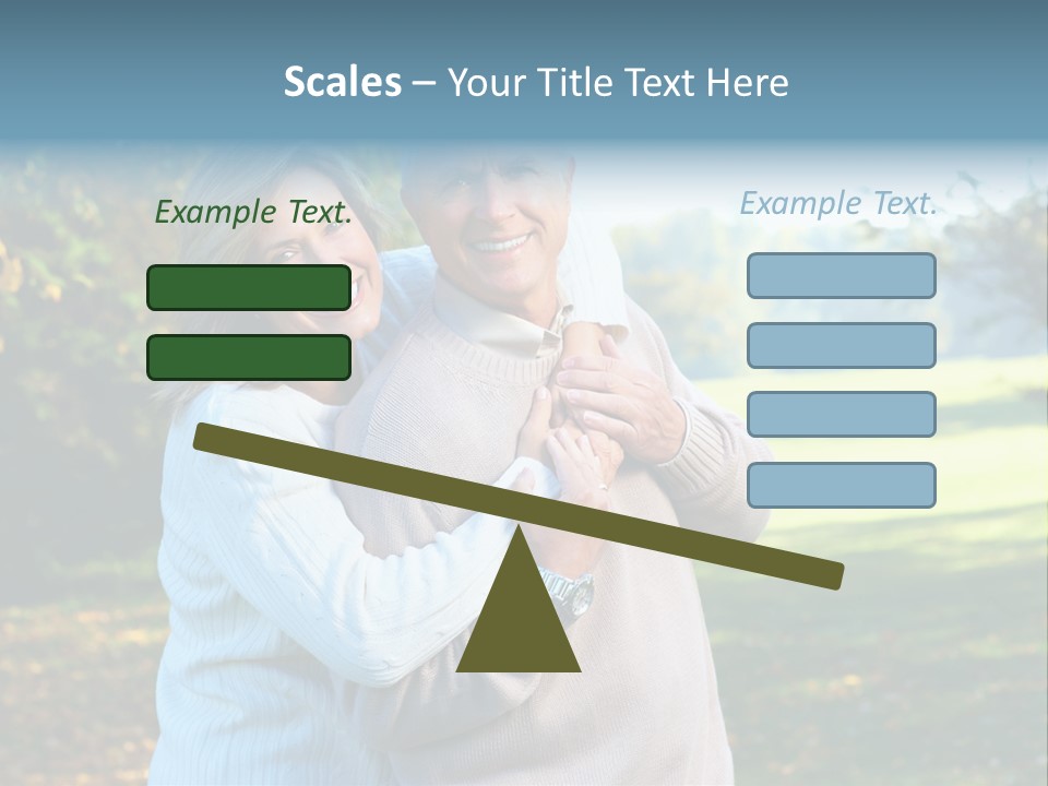Whiten Park Healthy PowerPoint Template