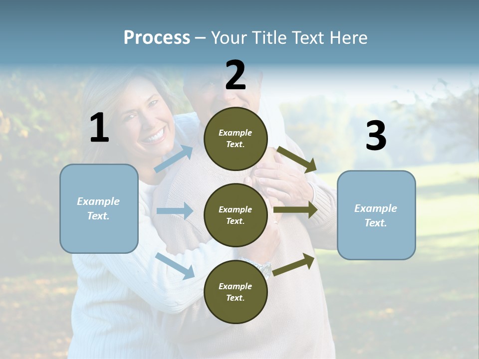 Whiten Park Healthy PowerPoint Template