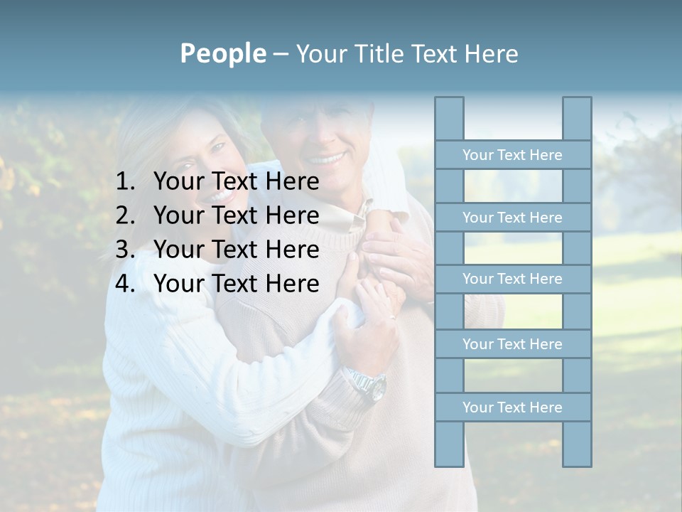 Whiten Park Healthy PowerPoint Template