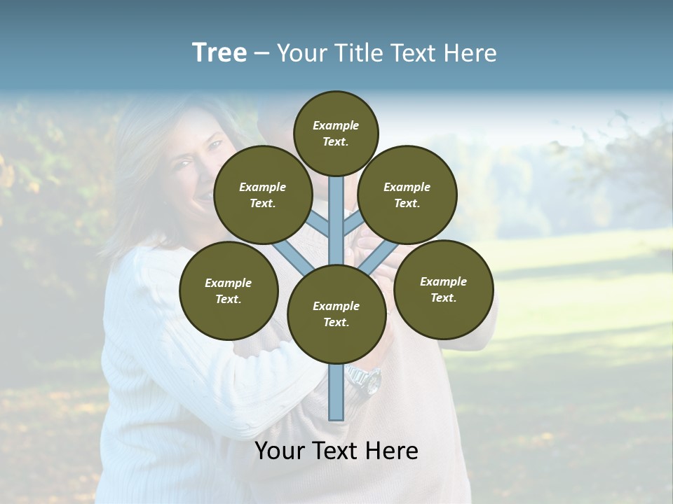 Whiten Park Healthy PowerPoint Template