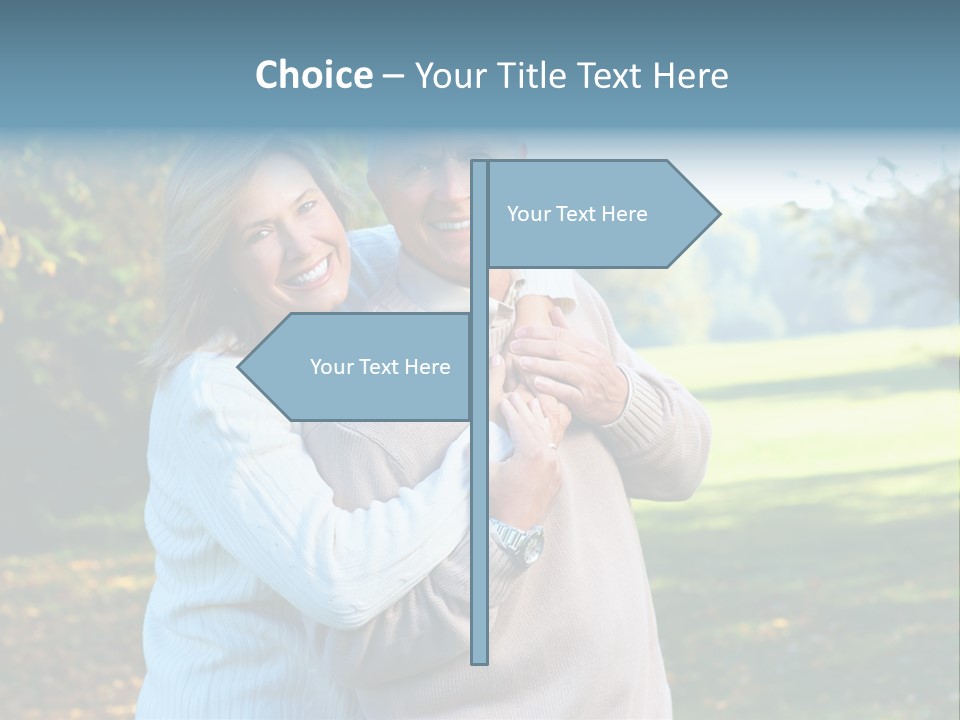 Whiten Park Healthy PowerPoint Template