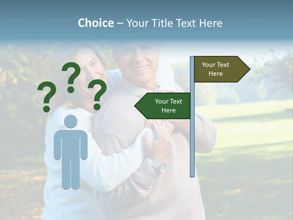 Whiten Park Healthy PowerPoint Template