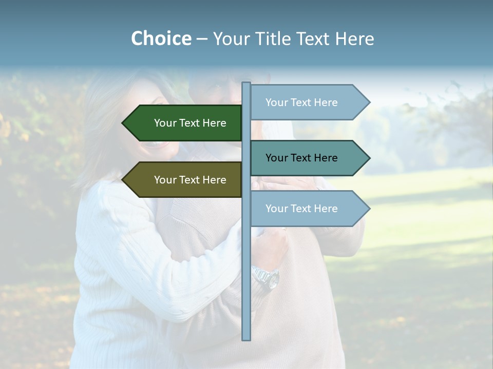 Whiten Park Healthy PowerPoint Template