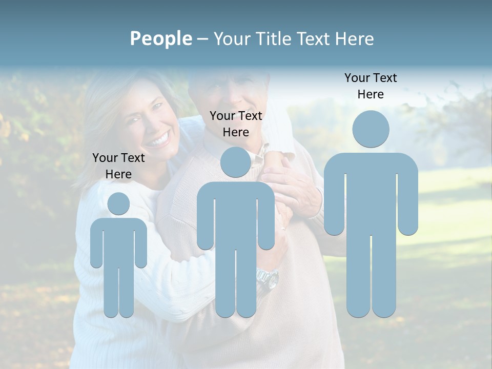 Whiten Park Healthy PowerPoint Template