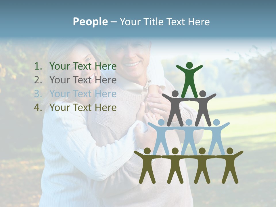 Whiten Park Healthy PowerPoint Template