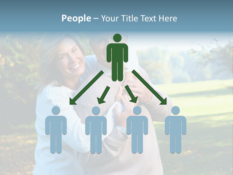 Whiten Park Healthy PowerPoint Template