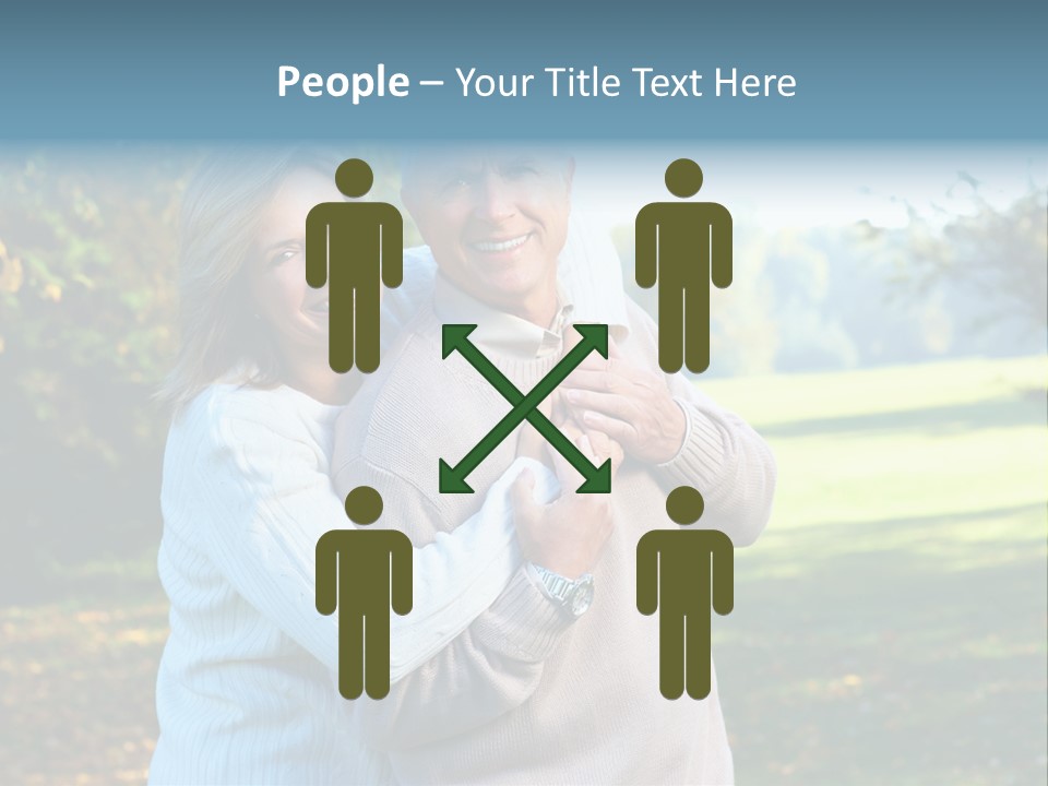 Whiten Park Healthy PowerPoint Template