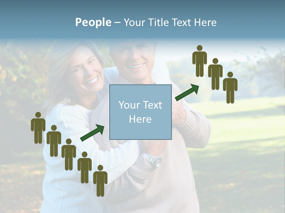 Whiten Park Healthy PowerPoint Template