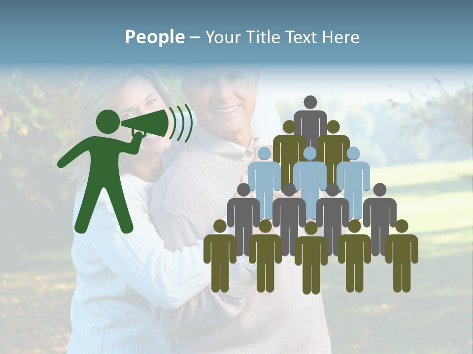 Whiten Park Healthy PowerPoint Template