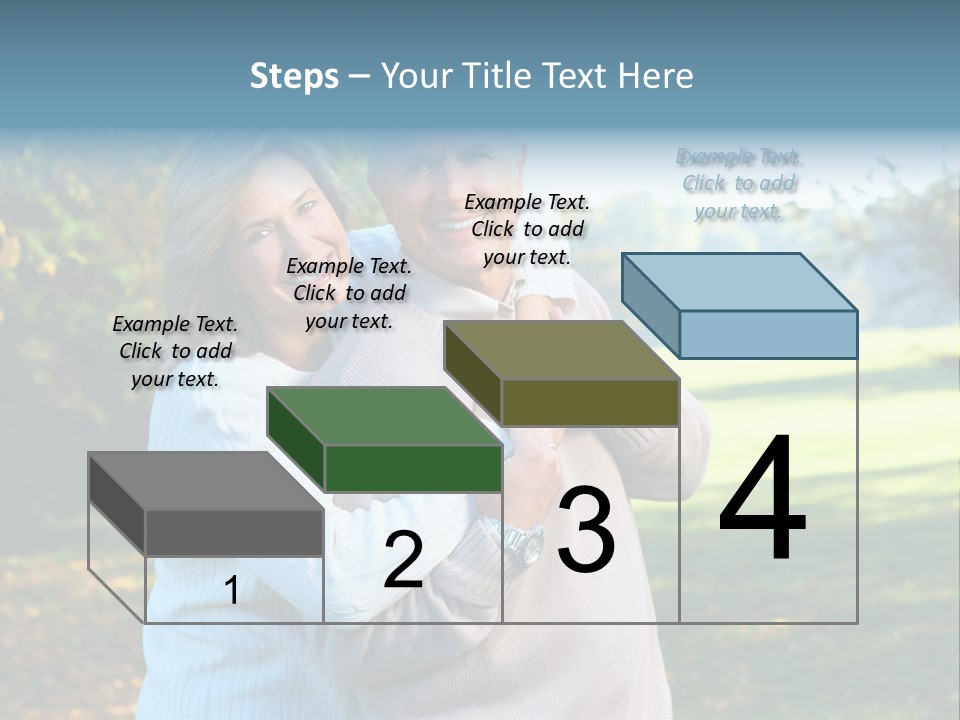 Whiten Park Healthy PowerPoint Template