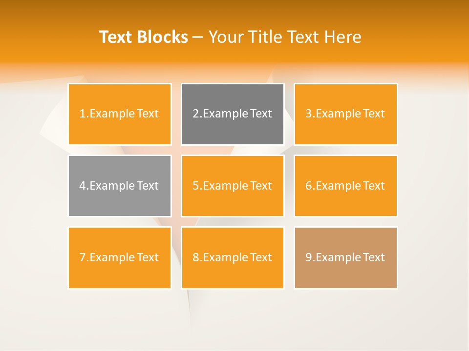 Backgrounds Three Dimensional Rendering PowerPoint Template