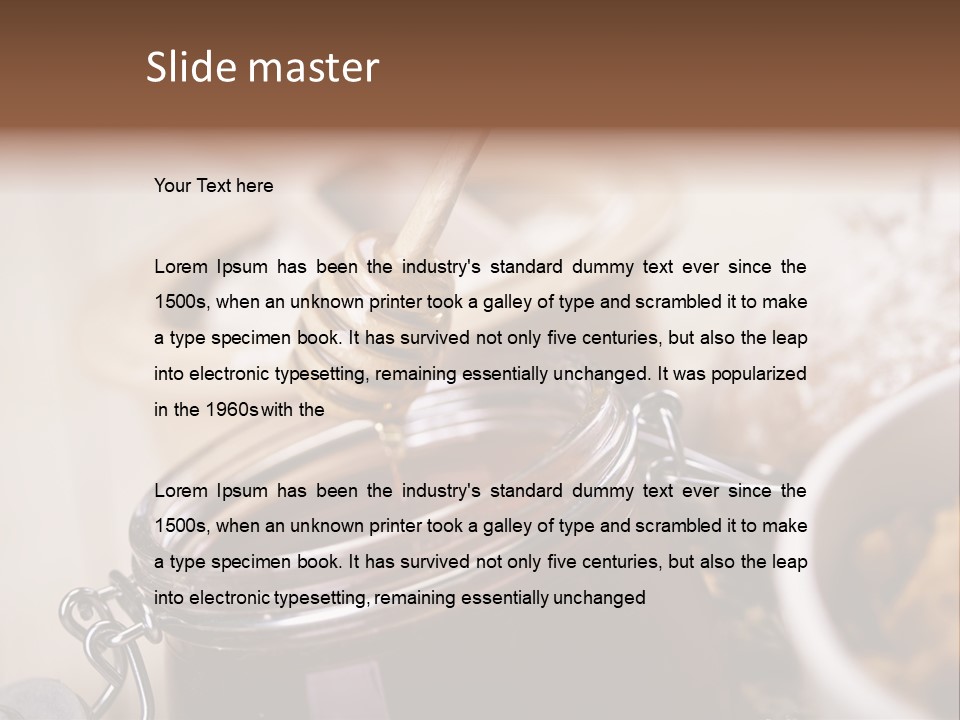 Organic Loaf Whole PowerPoint Template