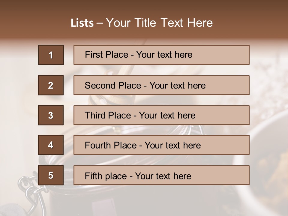 Organic Loaf Whole PowerPoint Template