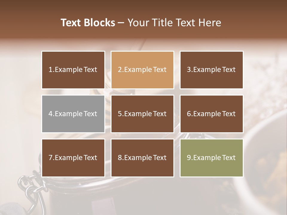 Organic Loaf Whole PowerPoint Template