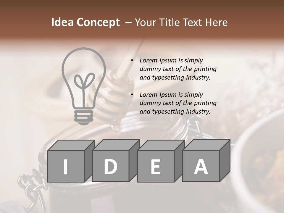 Organic Loaf Whole PowerPoint Template