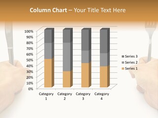 Table Food Hand PowerPoint Template