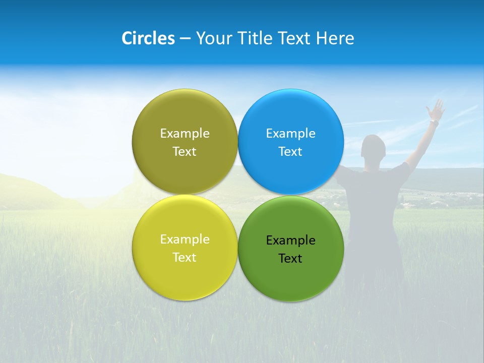 Dawn People Evening PowerPoint Template