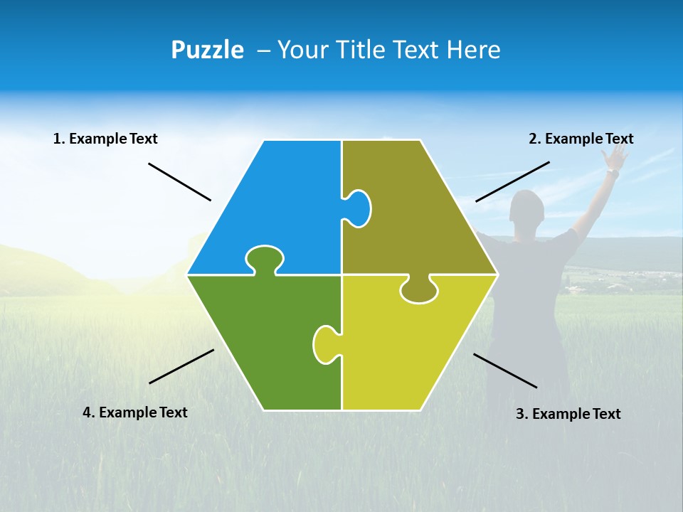 Dawn People Evening PowerPoint Template