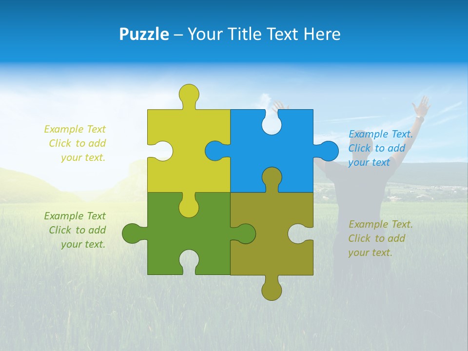 Dawn People Evening PowerPoint Template