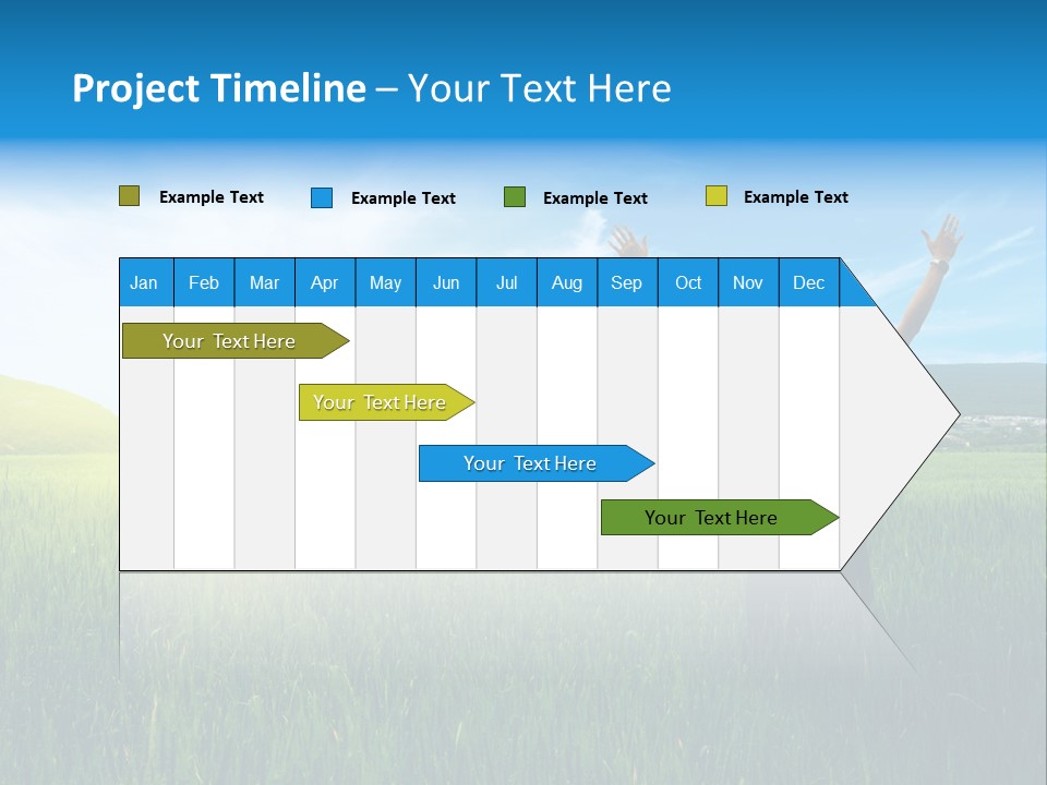 Dawn People Evening PowerPoint Template