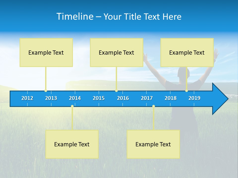 Dawn People Evening PowerPoint Template