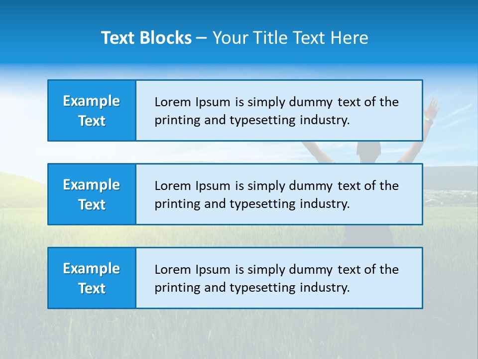 Dawn People Evening PowerPoint Template