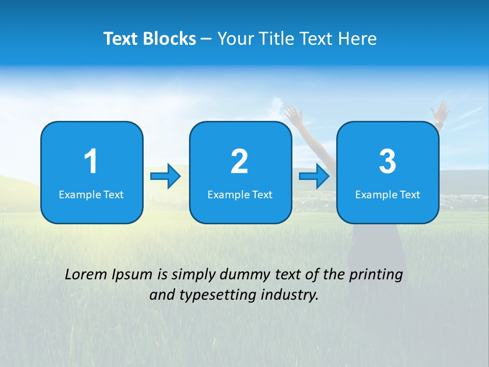 Dawn People Evening PowerPoint Template