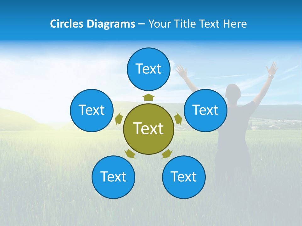 Dawn People Evening PowerPoint Template